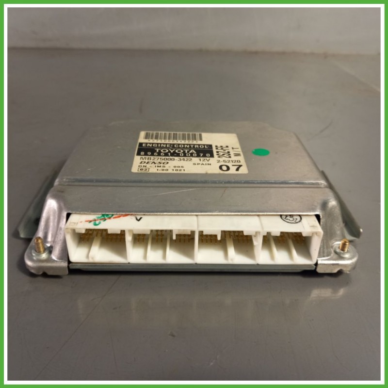Centralina Motore Iniezione ECU DENSO MB275000-3422 TOYOTA YARIS FRP 1.3 16V 64kw 896610D070 2001 2005
