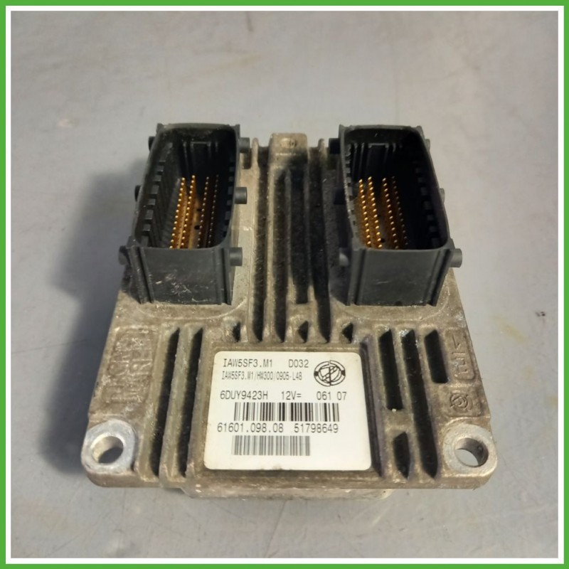 Centralina Motore Iniezione ECU MAGNETI MARELLI IAW5SF3.M1 FIAT GRANDE PUNTO 2Y 1.2 48kw 51798649 2005 2008