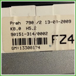 Comandi Clima AC Riscaldamento Condizionatore OPEL ASTRA A04 1.7 16V 13274232 2004 2011