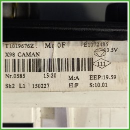 Comandi Clima AC Riscaldamento Condizionatore VALEO T1019676Z RENAULT CLIO 4a Serie 1.5 dCi 275707137R 2012 2016