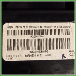 Comandi Clima AC Riscaldamento Condizionatore VALEO 69790504 MINI MINI R56 1.6 16V 64113454854 2006 2010