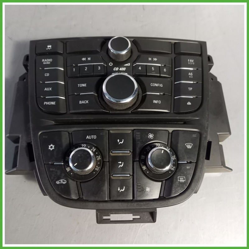 Blocco Comandi Autoradio OPEL ASTRA P10 2.0 13288081 2009 2015 DELPHI 13343701