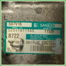 Compressore Clima AC Aria Condizionata SANDEN SD7V16 LANCIA LYBRA 60653652