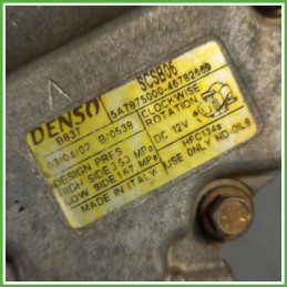 Compressore Clima AC Aria Condizionata DENSO 15A7975000 LANCIA Y 71797201