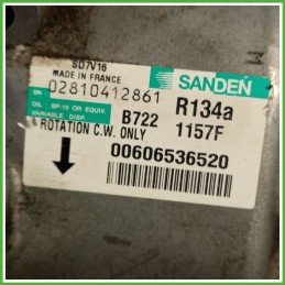 Compressore Clima AC Aria Condizionata SANDEN SD7V16 ALFA ROMEO 147 W8 60653652