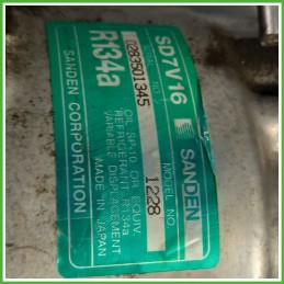Compressore Clima AC Aria Condizionata DENSO SD7V16 LANCIA PHEDRA TC 9800859180