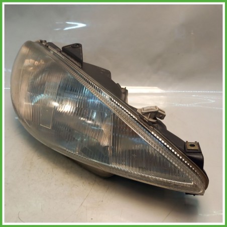 Faro Fanale Proiettore Anteriore Destro DX VALEO 89005131 PEUGEOT 206 620663 Usato