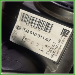 Faro Fanale Proiettore Anteriore Sinistro SX OPEL ASTRA P10 13253646 Usato