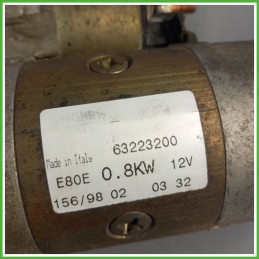 Motorino Avviamento MAGNETI MARELLI 63223200 FIAT PUNTO 1a Serie 46548653