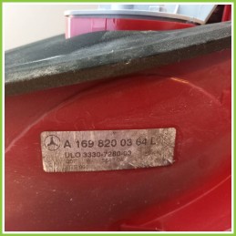 Fanale Fanalino Posteriore Sinistro SX ULO 3330-7280-03 MERCEDES-BENZ Classe A W/C169 A1698200364L Originale Usato
