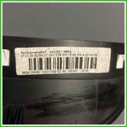 Quadro strumenti contachilometri tachimetro VDO A2C53119646 PEUGEOT 407 1.8 16V 6106S9