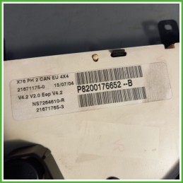 Quadro strumenti contachilometri tachimetro RENAULT KANGOO 1.5 dCi 7711368915