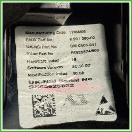 Quadro strumenti contachilometri tachimetro BMW 920139002 MINI MINI R56 1.4 16V 62109325809