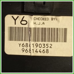 Quadro strumenti contachilometri tachimetro DAEWOO 96814468 CHEVROLET (DAEWOO) AVEO T250 1.2 96859200