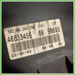 Quadro strumenti contachilometri tachimetro FIAT PUNTO 1N/1P 1.2 46833455