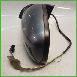 Specchio Specchietto Retrovisore Sinistro SX GRIGIO PEUGEOT 307 2005 2008 Originale Usato