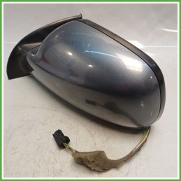 Specchio Specchietto Retrovisore Sinistro SX GRIGIO PEUGEOT 307 2005 2008 Originale Usato