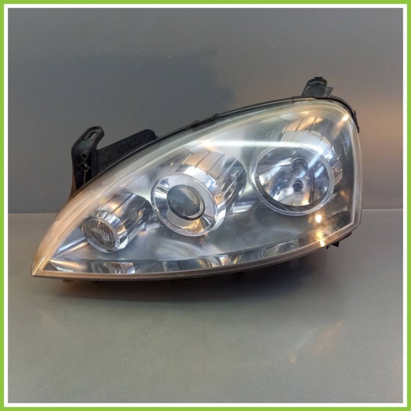 Faro Fanale Proiettore Anteriore Sinistro SX ZKW 612.01.000.00 OPEL CORSA X01 93188581 Originale Usato