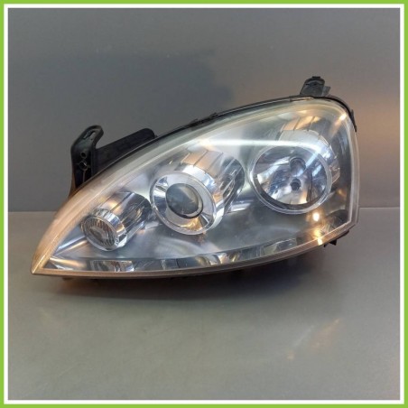 Faro Fanale Proiettore Anteriore Sinistro SX ZKW 612.01.000.00 OPEL CORSA X01 93188581 Originale Usato