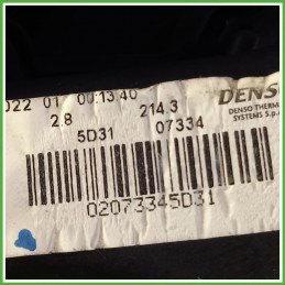 Ventola Ventilatore Riscaldamento Abitacolo DENSO 5D3107334 OPEL CORSA S07 1.2 16V 13335075 2006 2011