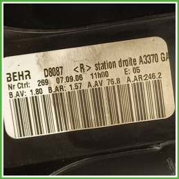Ventola Ventilatore Riscaldamento Abitacolo BEHR H9431 OPEL ZAFIRA A05 1.6 16V 13214734 2005 2010