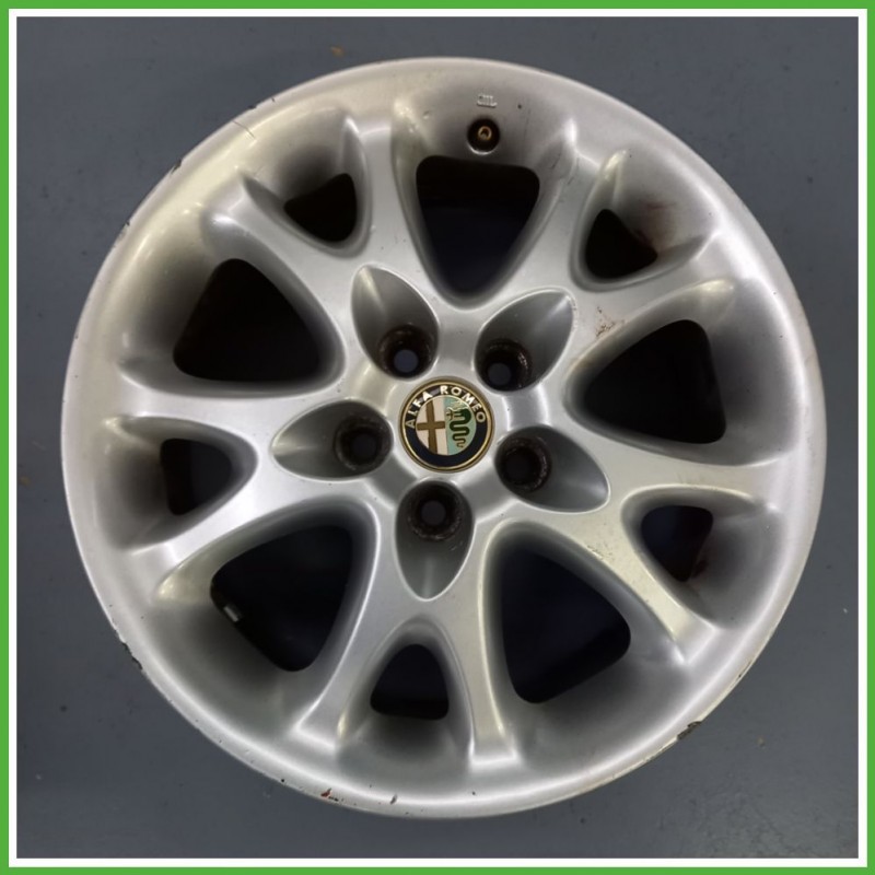 Cerchio Singolo in Lega ALFA ROMEO 147 (W8) (dal 08/2000 al 01/2006) 15 pollici 15" 6.5J 5x98 ET 41.5 originale usato al pz