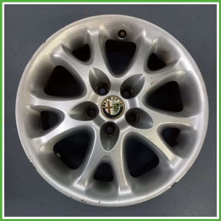 Cerchio Singolo in Lega ALFA ROMEO 147 (W8) (dal 08/2000 al 01/2006) 15 pollici 15" 6.5J 5x98 ET 41.5 originale usato al pz