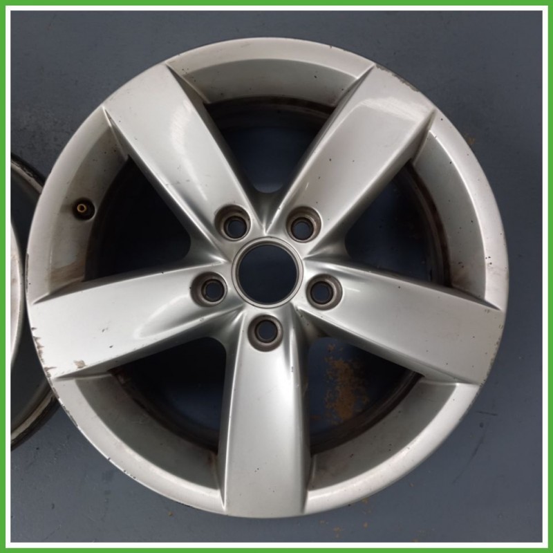 Cerchio Singolo in Lega VOLKSWAGEN JETTA (16) (dal 01/2011 al 12/2012) 16 pollici 16" 6.5J 5x112 ET 50 originale usato al pz