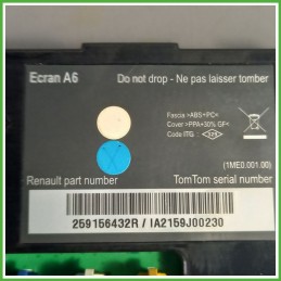 Display Navigatore RENAULT CLIO 3a Serie 1.2 16V 259156432R 2009 2013 RENAULT