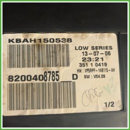 Quadro strumenti contachilometri tachimetro RENAULT MEGANE 2a Serie 1.5 dCi 8200462281