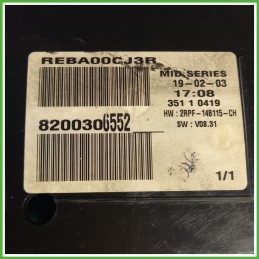 Quadro strumenti contachilometri tachimetro VISTEON 35110419 RENAULT MEGANE 2a Serie 1.9 dCi 8200720325