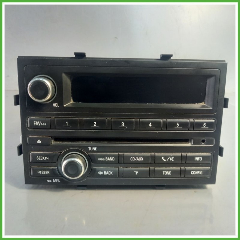 Autoradio CHEVROLET (DAEWOO) AVEO T300 1.2 95127258 2011 CHEVROLET (DAEWOO) 95179029