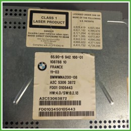 Sistema di navigazione BMW Serie 7 E65/E66 65906942166 2001 2005 VDO A2C53063872