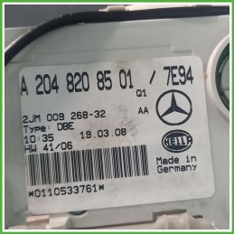 Plafoniera Anteriore Centrale MERCEDES-BENZ Classe C W/S204 CDI A20490643039051 2007 2011 HELLA 2JM00926832