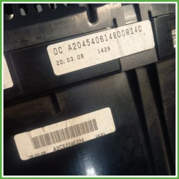 Quadro strumenti contachilometri tachimetro VDO A2C53245324 MERCEDES-BENZ Classe C W/S204 CDI A2049003205