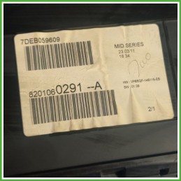 Quadro strumenti contachilometri tachimetro VISTEON 2RPF-10A855-A RENAULT CLIO 3a Serie 1.2 16V 8201059899