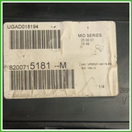 Quadro strumenti contachilometri tachimetro VISTEON 2RPF-10A855-A RENAULT CLIO 3a Serie 1.2 16V 8201060305