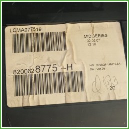 Quadro strumenti contachilometri tachimetro VISTEON 2RPF-10A855-A RENAULT CLIO 3a Serie 1.2 16V 8201060305
