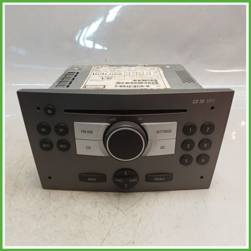 Autoradio OPEL ZAFIRA A05 1.9 16V 13251046 2005 2010 BLAUPUNKT 453116246