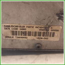 Body Computer Centralina Modulo BCM BSI CHRYSLER VOYAGER/GRAND VOYAGER P04748455AC 2004 2009