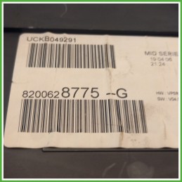 Quadro strumenti contachilometri tachimetro VISTEON 2RPF-10A855-A RENAULT CLIO 3a Serie 1.2 16V 8201060305