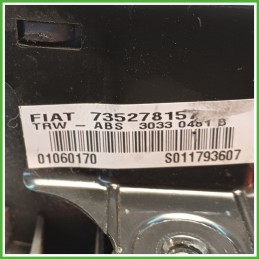 Airbag Guidatore Sinistro SX FIAT PUNTO 1N/1P 1.2 735278157 1999 2005 TRW 30004481B