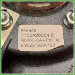 Airbag Guidatore Sinistro SX RENAULT MEGANE 1a Serie 1.6 7700420524 1996 1999 AUTOLIV N6366-CA+P/C