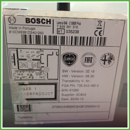 Autoradio LANCIA YPSILON TK 1.2 735590826 2011 2016 BOSCH 7649391316