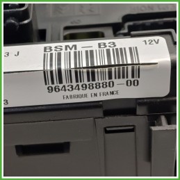 Body Computer Centralina Modulo BCM BSI SIEMENS T118470003 CITROEN C3 2a Serie 1.1 9643498880 2005 2010