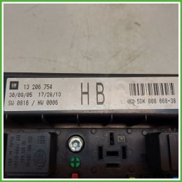 Body Computer Centralina Modulo BCM BSI HELLA 5DK008668-38 OPEL ZAFIRA A05 1.9 16V 13206754 2005 2010