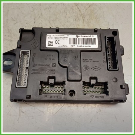 Body Computer Centralina Modulo BCM BSI CONTINENTAL A2C86184600 RENAULT CLIO 4a Serie 284B11867R 2012 2016