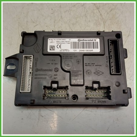 Body Computer Centralina Modulo BCM BSI CONTINENTAL A2C86184601 RENAULT CLIO 4a Serie 1.5 dCi 284B15639R 2012 2016