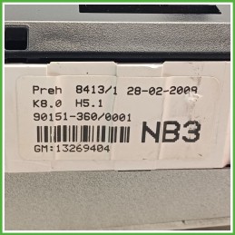 Comandi Clima AC Riscaldamento Condizionatore PREH 8413/1 OPEL ASTRA A04 1.7 16V 13269404 2004 2011