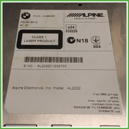Autoradio BMW Serie 3 F31 9298937 2012 2015 ALPINE AL2022